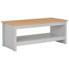 vidaXL Konferenčn&yacute; stol&iacute;k siv&yacute; 105x47x42 cm