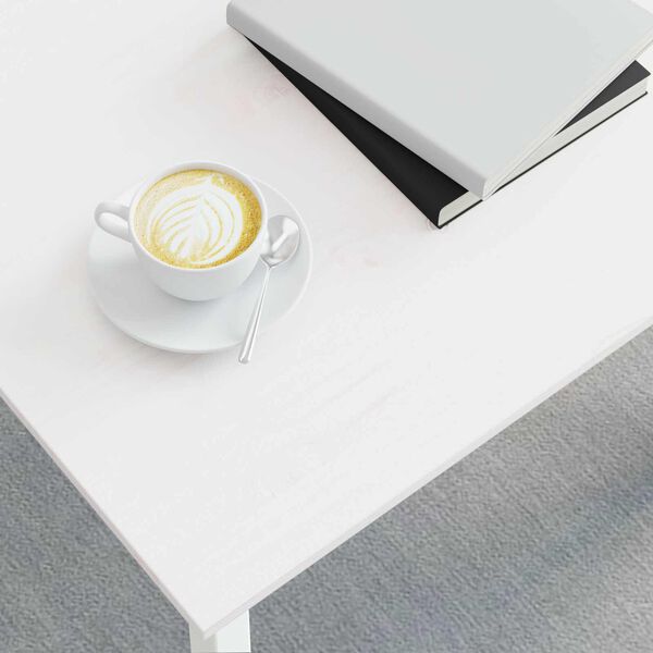 vidaXL Konferenčn&yacute; stol&iacute;k Biela 40 x 40 x 36 cm