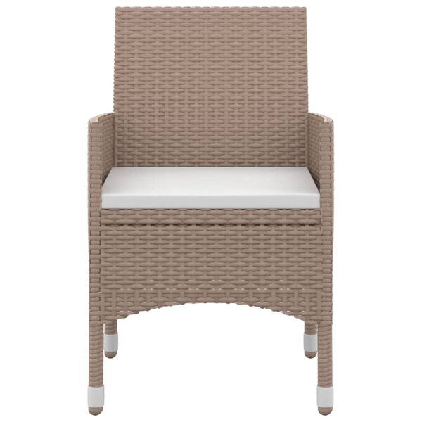 vidaXL 7-dielna z&aacute;hradn&aacute; jed&aacute;lensk&aacute; s&uacute;prava a vank&uacute;&scaron;e polyratan a sklo