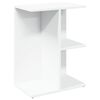 vidaXL Nočn&yacute; stol&iacute;k Biely 46,5x29x61 cm Upraven&eacute; drevo