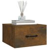 vidaXL N&aacute;stenn&yacute; nočn&yacute; stol&iacute;k dymov&yacute; dub 35x35x20 cm