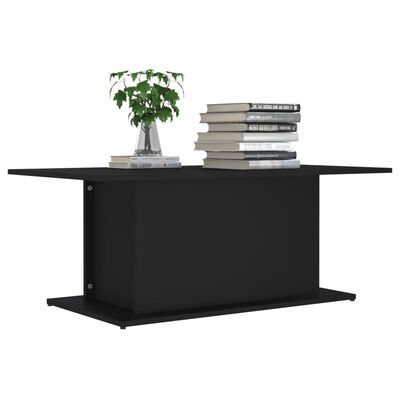 vidaXL Konferenčný stolík čierny 102x55,5x40 cm drevotrieska