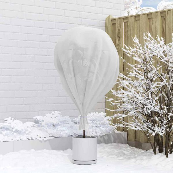 vidaXL Fleece na ochranu rastl&iacute;n pred mrazom Biela 100 x 3,2 m