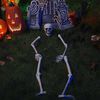 vidaXL Halloweenský Kostiak Biela 20 x 10 x 9,5 cm Plast