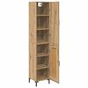 vidaXL Highboard Remeseln&yacute; dub 69,5 x 34 x 180 cm Kompozitn&eacute; drevo
