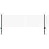 vidaXL Zvaren&eacute; pletivo s podperami 25 x 0,6 m PVC potiahnut&aacute; oceľ