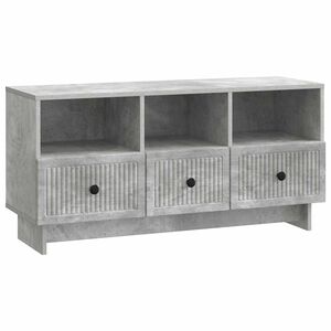 vidaXL TV skrinka Bet&oacute;novo siv&aacute; 102 x 34,5 x 50 cm Kompozitn&eacute; drevo