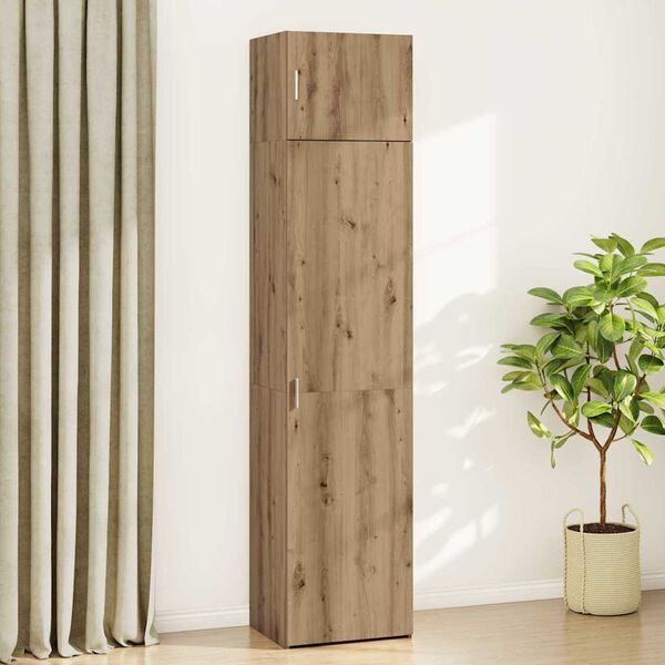 vidaXL Serv&iacute;rovacia skriňa 3 pcs Remeseln&yacute; dub