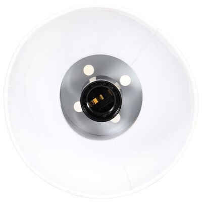 vidaXL Závesná lampa 25 W, biela, okrúhla 17 cm E27