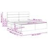 vidaXL R&aacute;m postele Biela 200 x 200 cm Mas&iacute;vne borovicov&eacute; drevo