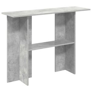 vidaXL Konzolov&yacute; st&ocirc;l Bet&oacute;novo siv&aacute; 100 x 30 x 75 cm Kompozitn&eacute; drevo