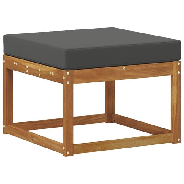 vidaXL Z&aacute;hradn&aacute; s&uacute;prava gaučov s vank&uacute;&scaron;om 6 pcs Pr&iacute;rodn&aacute; a antracitov&aacute;