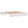 vidaXL Posteľ bez matraca biela 180x200 cm mas&iacute;vna borovica