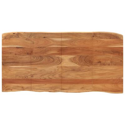 vidaXL Jedálenský stôl 180x90x76 cm masívne akáciové drevo