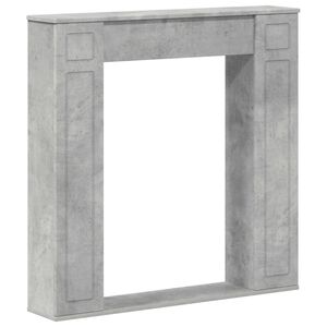vidaXL R&aacute;m krbu Bet&oacute;novo siv&aacute; 100 x 20 x 100 cm Kompozitn&eacute; drevo