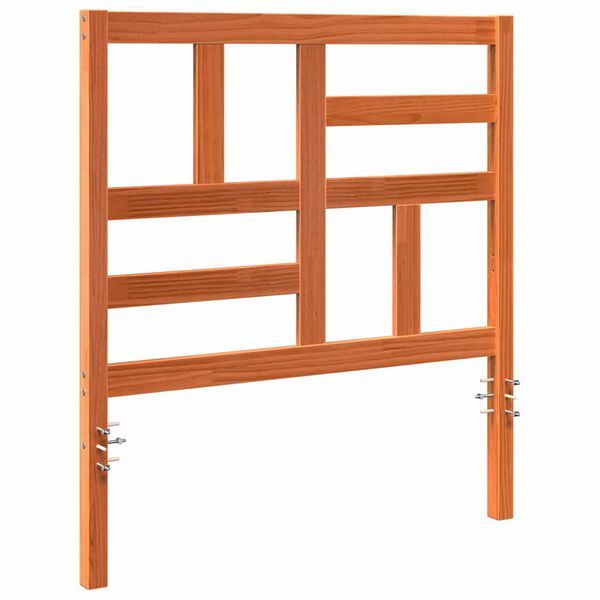 vidaXL Čelňa postele s čelnou doskou Včel&iacute; hned&yacute; 105,5 x 4 x 104 cm