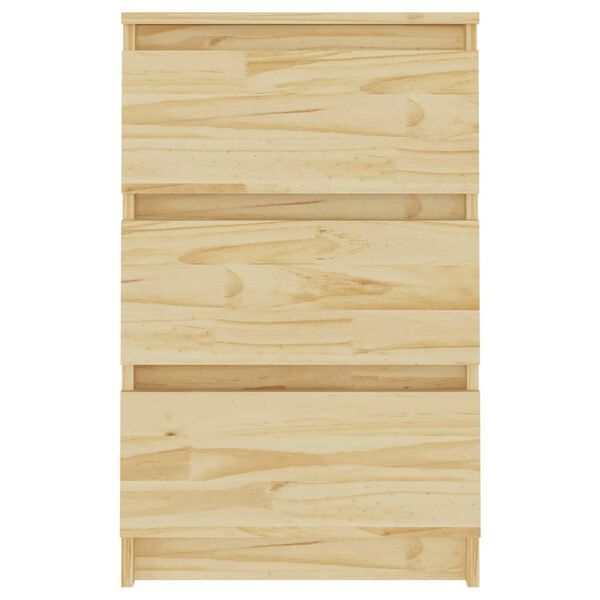 vidaXL Nočn&eacute; stol&iacute;ky 2 ks 40x29,5x64 cm, borovicov&yacute; mas&iacute;v