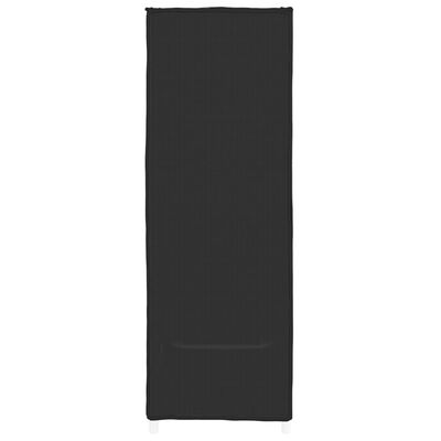 vidaXL Skrinka na topánky čierna 60x28x90 cm látková