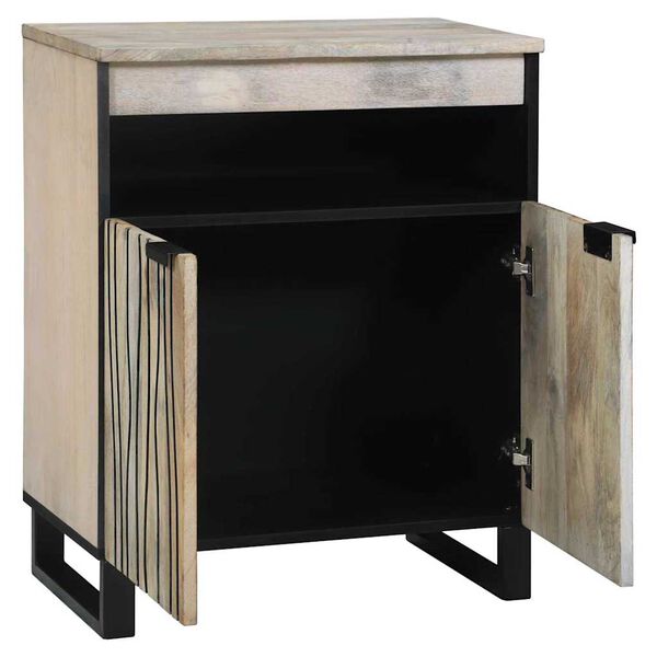 vidaXL Skriňov&eacute; a reg&aacute;lov&eacute; syst&eacute;my na m&eacute;di&aacute; Biela a čierna