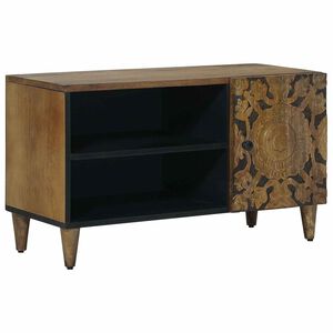 vidaXL TV skrinka Hned&aacute; 80 x 31,5 x 46 cm Mas&iacute;vne mango drevo