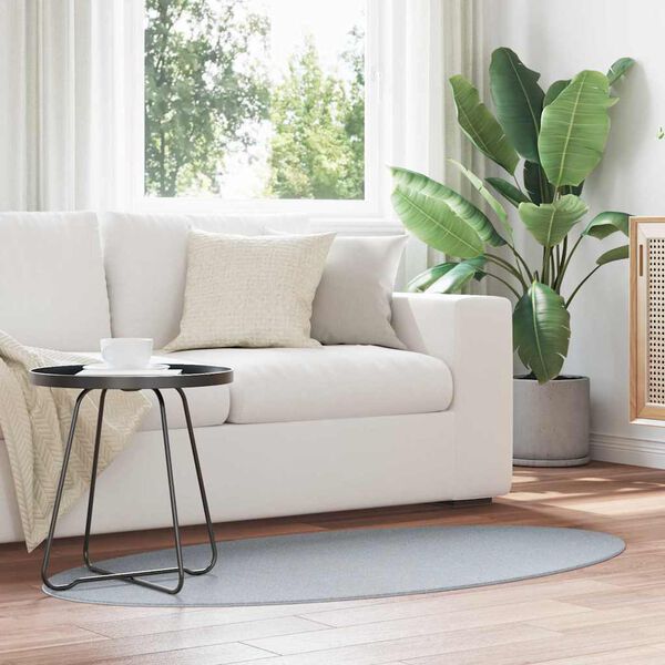 vidaXL Koberec HUARTE Siv&aacute; 150 x 80 cm 100% polyester