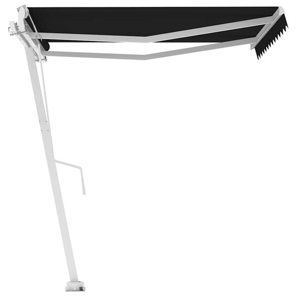 vidaXL Samostatne stojaca automatick&aacute; mark&iacute;za 350x250 cm antracitov&aacute;