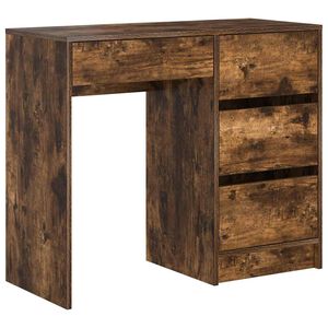 vidaXL St&ocirc;l Dymov&aacute; dub Kompozitn&eacute; drevo 90 x 37,5 x 75 cm