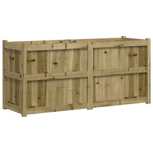 vidaXL Z&aacute;hradn&yacute; kvetin&aacute;č 150x50x70 cm impregnovan&aacute; borovica