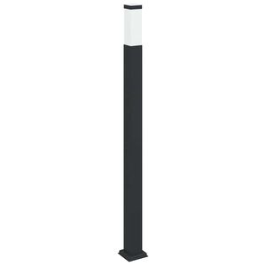 vidaXL Stĺpikov&eacute; svietidlo 110 cm čierne IP44