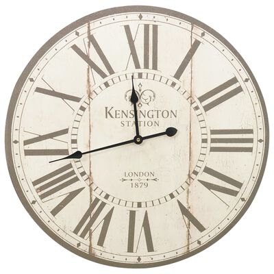 vidaXL Vintage nástenné hodiny 60 cm Londýn