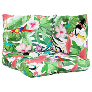 vidaXL Podu&scaron;ky na paletov&uacute; pohovku 3 ks viacfarebn&eacute; oxfordsk&aacute; l&aacute;tka