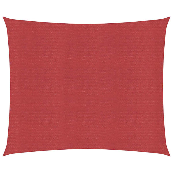 vidaXL Tieniaca plachta 160 g/m&sup2; červen&aacute; 4,5x4,5 m HDPE