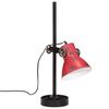 vidaXL Stolov&aacute; lampa 25 W &scaron;muhovan&aacute; červen&aacute; 15x15x55 cm E27