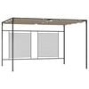 vidaXL Alt&aacute;nok so zaťahovacou strie&scaron;kou 3x4x2,3 m sivohned&yacute; 180 g/m&sup2;
