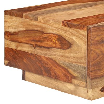 vidaXL Nočný stolík 40x40x25 cm masívne sheeshamové drevo