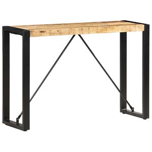 vidaXL Konzolov&yacute; stol&iacute;k 110x35x76 cm mangovn&iacute;kov&yacute; mas&iacute;v