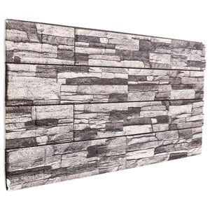 vidaXL N&aacute;stenn&eacute; panely 10 ks 100 x 50 cm Tmavosiv&aacute; a svetlosiv&aacute;