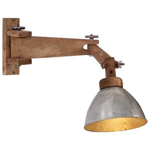 vidaXL N&aacute;stenn&eacute; lampa 25 W starožitn&aacute; strieborn&aacute; E27