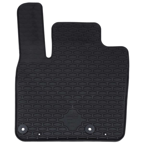 vidaXL Autokoberec 4 pcs Čierna vhodn&eacute; pre Nissan QASHQAI TPE