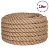 vidaXL Jutov&eacute; lano 10 m dlh&eacute; 36 mm hrub&eacute;