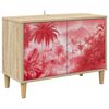 vidaXL TV skrinka AACHEN 69 x 33 x 50 cm Sonoma Kompozitn&eacute; drevo