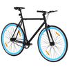 vidaXL Bicykel s pevným prevodom čierno-modrý 700c 51 cm