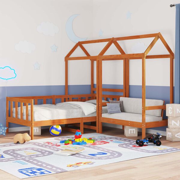 vidaXL S&uacute;prava dennej postele Voskov&aacute; Hned&aacute; 90 x 200 cm