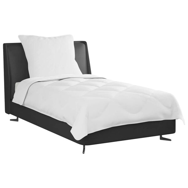 vidaXL Papl&oacute;n s vank&uacute;&scaron;om 2 pcs Biela Mikrovl&aacute;kno