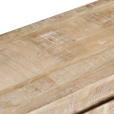 vidaXL TV skrinka 110x35x46 cm masívne mangovníkové drevo
