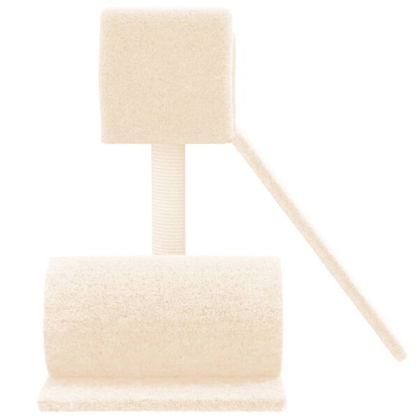 vidaXL Škrabadlo pre mačky so sisalovým stĺpikom krémové 59 cm