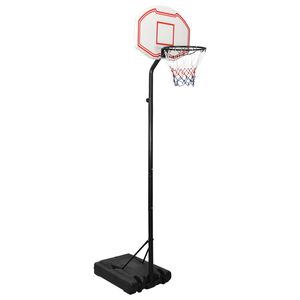 vidaXL Basketbalov&yacute; stojan biely 282-352 cm polyet&eacute;n