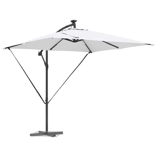 vidaXL Kantileverový banánový parasol Piesková 249 x 249 x 250 cm
