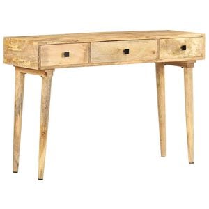 vidaXL Konzolov&yacute; stol&iacute;k 115x35x76 cm mas&iacute;vne mangovn&iacute;kov&eacute; drevo