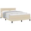 vidaXL Posteľ s pružinov&yacute;m r&aacute;mom s vank&uacute;&scaron;om Kr&eacute;mov&aacute; 140 x 190 cm l&aacute;tka